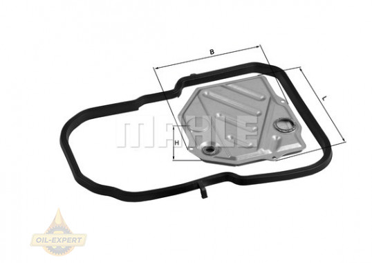 Mahle/knecht Фильтр АКПП MAHLE/KNECHT HX 46D2 - Картинка 3
