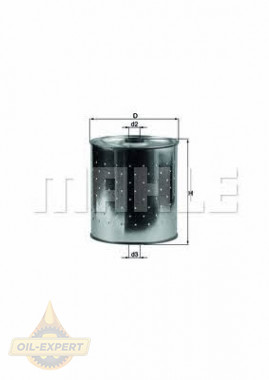 Mahle/Knecht Фильтр масляный MAHLE/KNECHT OX 85D - Картинка 1