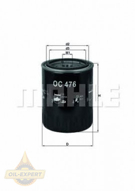 Mahle/Knecht Фильтр масляный MAHLE/KNECHT OC 476 - Картинка 1