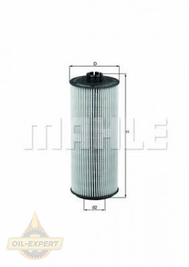 Mahle/Knecht Фильтр масляный MAHLE/KNECHT OX 155D - Картинка 1