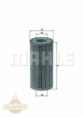 Mahle/knecht Фільтр масляний MAHLE/KNECHT OX 383D - Заображення 1