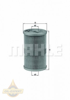 Mahle/Knecht Фильтр масляный MAHLE/KNECHT OX 18D - Картинка 1