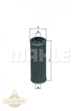 Mahle/Knecht Фильтр масляный MAHLE/KNECHT OX 35 - Картинка 2