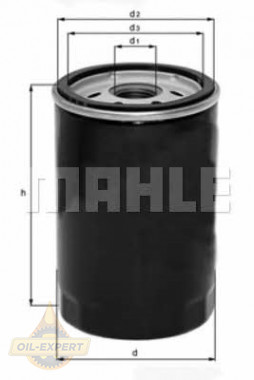 Mahle/Knecht Фильтр масляный MAHLE/KNECHT OC 131 - Картинка 1