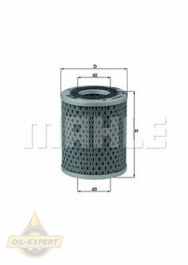 Mahle/knecht Фільтр масляний MAHLE/KNECHT OX 20D - Заображення 1