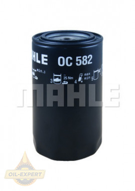 Mahle/knecht Фільтр масляний MAHLE/KNECHT OC 582 - Заображення 3