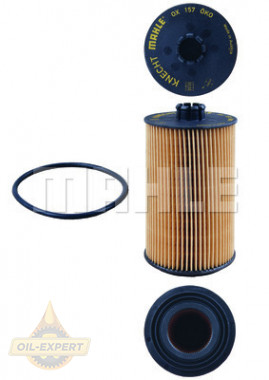 Mahle/Knecht Фильтр масляный MAHLE/KNECHT OX 157D - Картинка 3