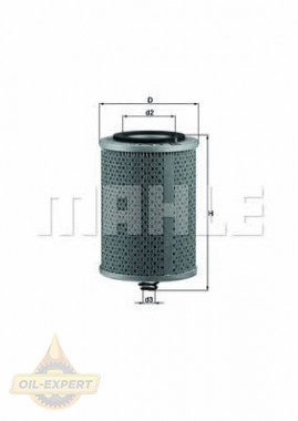 Mahle/Knecht Фильтр масляный MAHLE/KNECHT OX 71D - Картинка 1