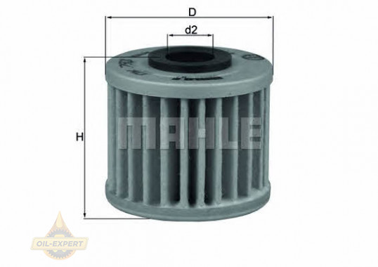 Mahle/knecht Фільтр масляний MAHLE/KNECHT OX 793 - Заображення 1