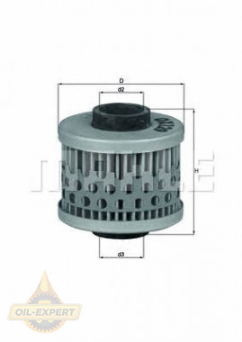 Mahle/Knecht Фильтр масляный MAHLE/KNECHT OX 129 - Картинка 1
