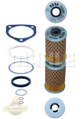Mahle/Knecht Фильтр масляный MAHLE/KNECHT OX 36D - Картинка 3