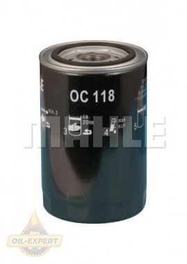 Mahle/Knecht Фильтр масляный MAHLE/KNECHT OC 118 - Картинка 3