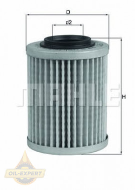Mahle/Knecht Фильтр масляный MAHLE/KNECHT OX 970 - Картинка 1