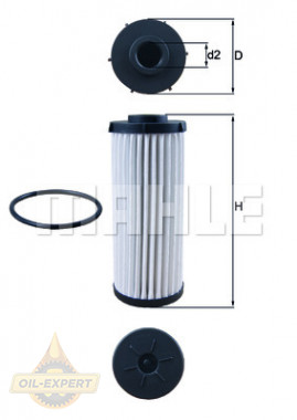 Mahle/knecht Фильтр АКПП MAHLE/KNECHT HX 139D - Картинка 2