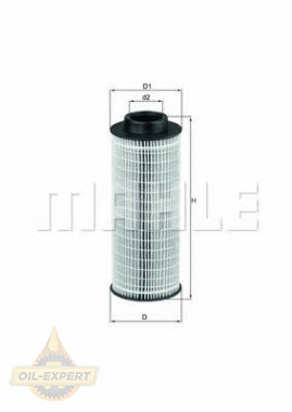 Mahle/Knecht Фильтр масляный MAHLE/KNECHT OX 376D - Картинка 2