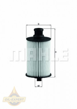 Mahle/Knecht Фильтр масляный MAHLE/KNECHT OX 774D - Картинка 1