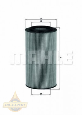 Mahle/Knecht Фильтр масляный MAHLE/KNECHT OX 561D - Картинка 1