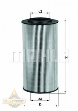 Mahle/Knecht Фильтр масляный MAHLE/KNECHT OX 434D - Картинка 1
