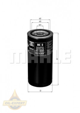 Mahle/Knecht Фільтр АКПП MAHLE/KNECHT HC 2 - Картинка 2