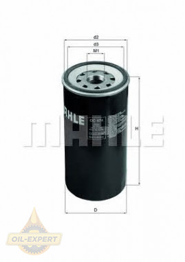 Mahle/Knecht Фильтр масляный MAHLE/KNECHT OC 474 - Картинка 1