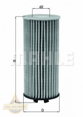 Mahle/Knecht Фильтр масляный MAHLE/KNECHT OX 815D - Картинка 1