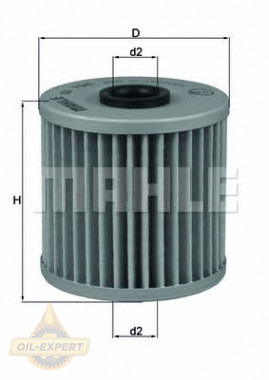 Mahle/knecht Фільтр масляний MAHLE/KNECHT OX 796 - Заображення 1