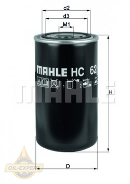 Mahle/Knecht Фільтр АКПП MAHLE/KNECHT HC 62 - Картинка 2
