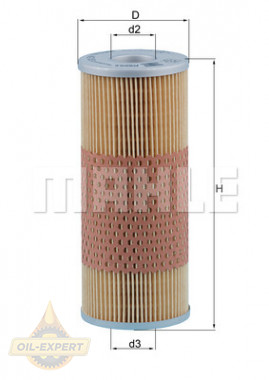 Mahle/Knecht Фильтр масляный MAHLE/KNECHT OX 59 - Картинка 2