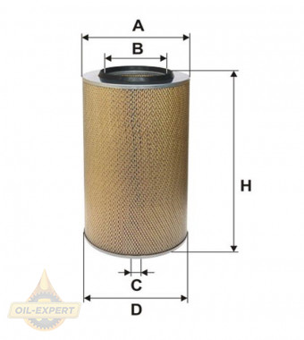 Wix Фильтр воздушный WIX 93369E - Картинка 1