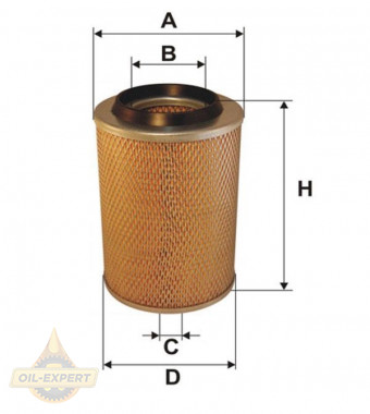 Wix Фильтр воздушный WIX WA6071 - Картинка 1