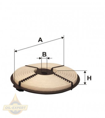 Wix Фильтр воздушный WIX WA6047 - Картинка 1