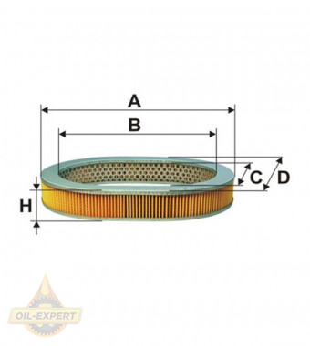 Wix Фильтр воздушный WIX WA6011 - Картинка 1