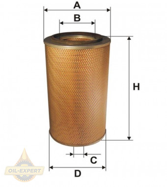 Wix Фільтр повітряний WIX 93305E - Заображення 1