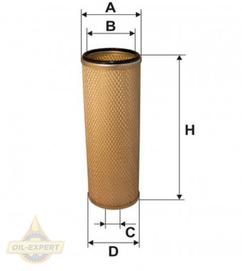 Wix Фільтр повітряний WIX 93343E - Заображення 1