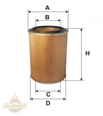 Wix Фильтр воздушный WIX 93345E - Картинка 1