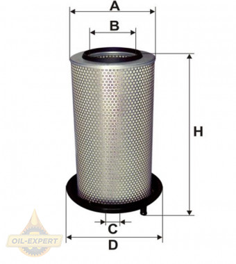 Wix Фільтр повітряний WIX 42407E - Заображення 1