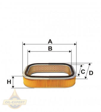 Wix Фильтр воздушный WIX WA6024 - Картинка 1