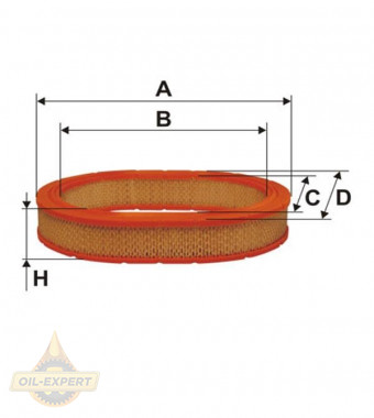 Wix Фильтр воздушный WIX WA6023 - Картинка 1