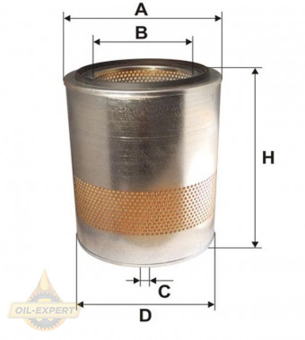 Wix Фильтр воздушный WIX 93089E - Картинка 1