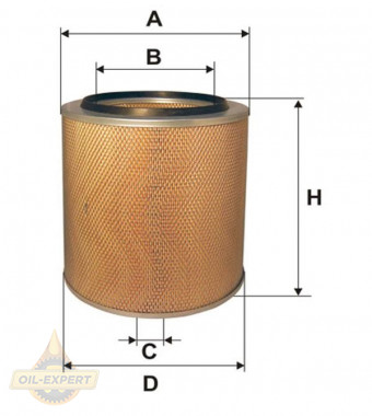 Wix Фильтр воздушный WIX 93155E - Картинка 1