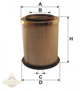 Wix Фильтр воздушный WIX WA6040 - Картинка 1