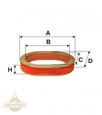 Wix Фильтр воздушный WIX WA6612 - Картинка 1
