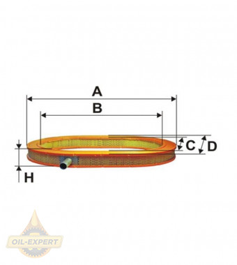 Wix Фильтр воздушный WIX WA6026 - Картинка 1