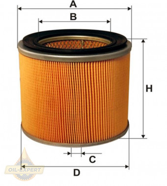 Wix Фильтр воздушный WIX WA6082 - Картинка 1