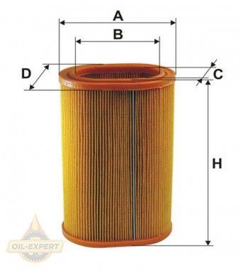 Wix Фильтр воздушный WIX WA6010 - Картинка 1
