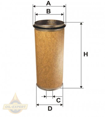 Wix Фильтр воздушный WIX 93117E - Картинка 1