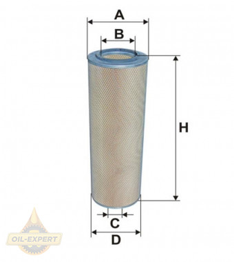 Wix Фільтр повітряний WIX 93306E - Заображення 1