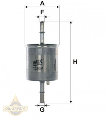 Wix Фильтр топливный WIX WF8333 - Картинка 1