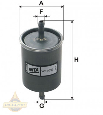 Wix Фильтр топливный WIX WF8033 - Картинка 1
