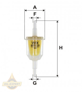 Wix Фільтр паливний WIX WF8130 - Заображення 1